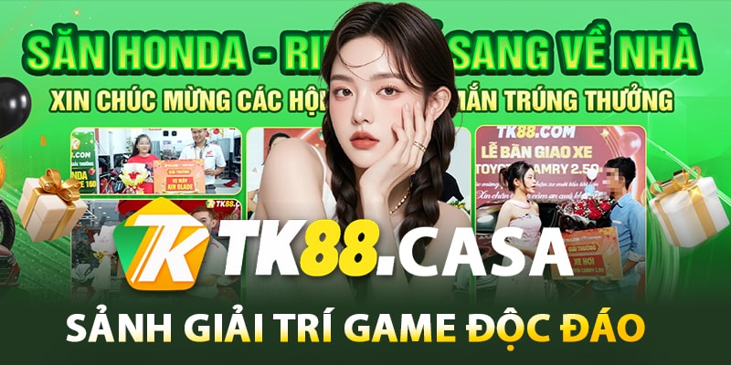 TK88 🎖️ Nhà Cái TK88.COM | Link Truy Cập Mới Nhất 2026 5 Sảnh giải trí game bài độc đáo